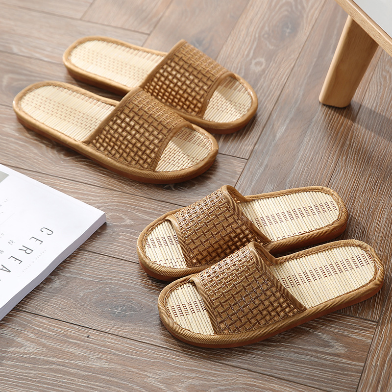 Bamboo Bath Mat - Mężczyźni Kobiety Buty Bambus Rattan Grass