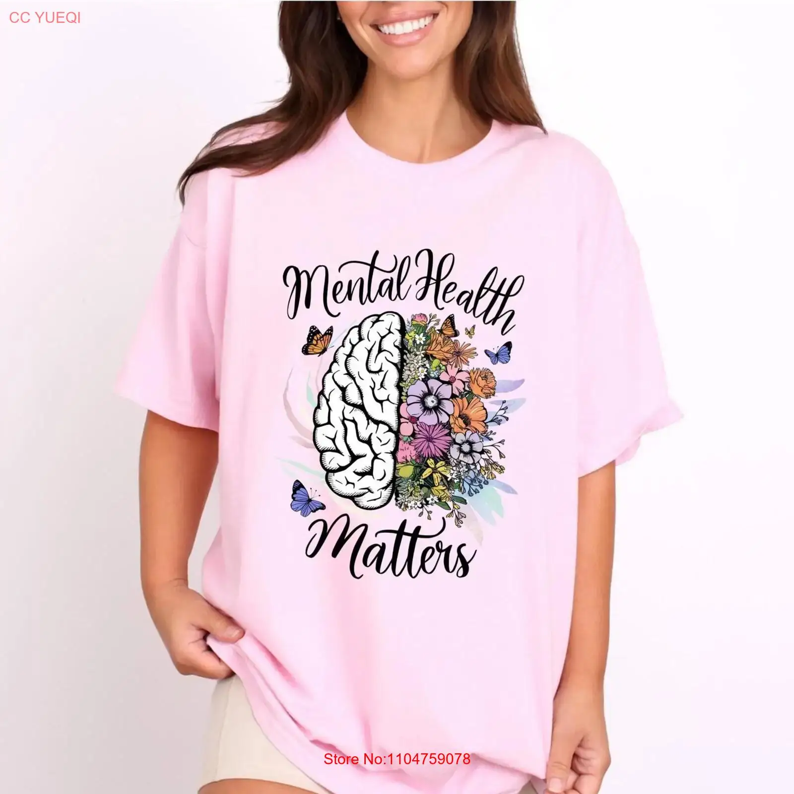 Koszulka Mental Health Matters – Health Wellness Nurse recenzja i cena